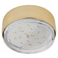 Светильник накладной Ecola FT8073 220В GX53 Золото картинка 